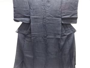 アンティーク 本場宮古上布 縞織り出し着物(材料)